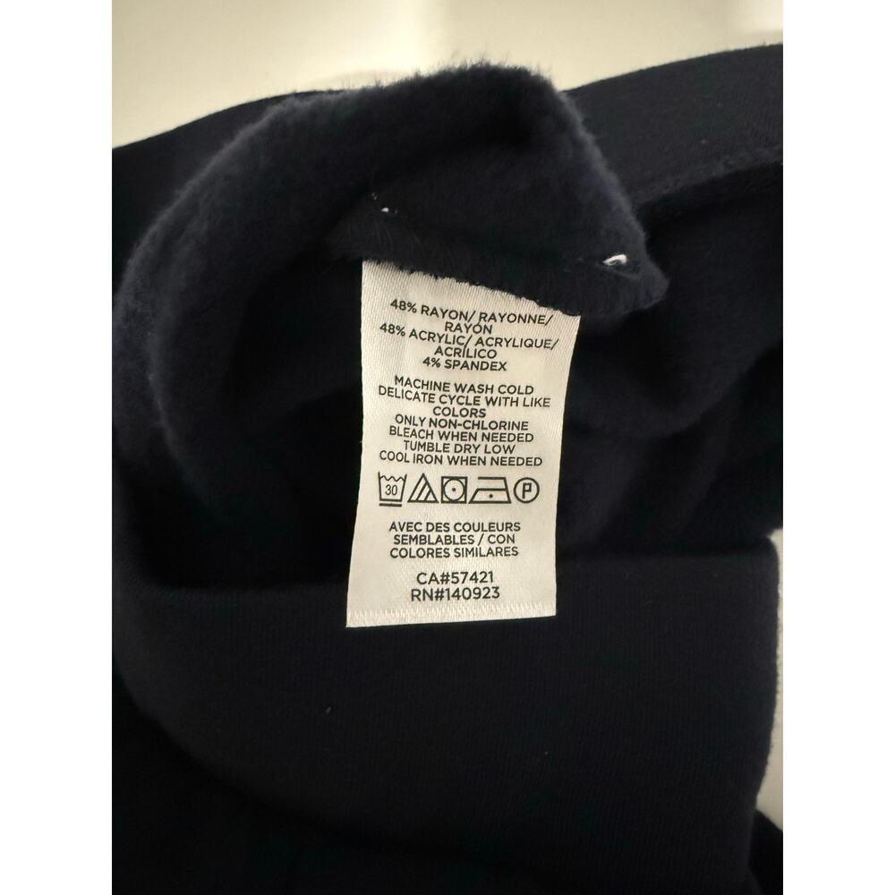 $35 Lou&Grey Loft Signaturesoft Navy Shorts - Small - Picture 5 of 6